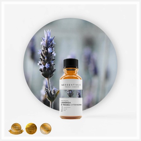 Olejek eteryczny LAWENDA & TRAWA CYTRYNOWA 10ml, 1szt.