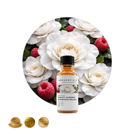 Olejek zapachowy KWIATY GARDENII & PARYSKA MALINA 10ml, 1szt.