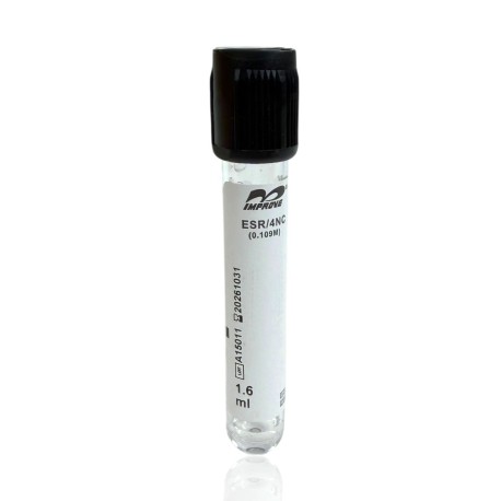 Probówka OB metoda liniowa IMP 1,6ml (4NC 3,2%), plastikowa, 100szt./op.