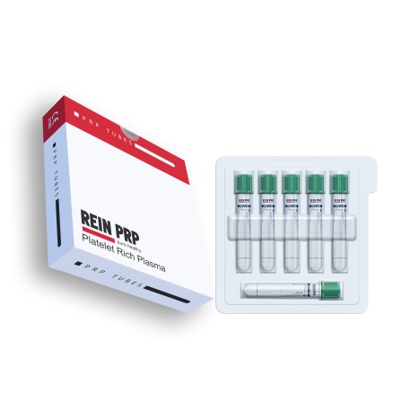 REIN PRP TUBE – 6 probówek do osocza bogatopłytkowego z cytrynianem sodu