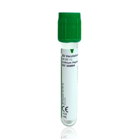 Probówka z heparyną litową BD Vacutainer 4ml, 100szt./op.