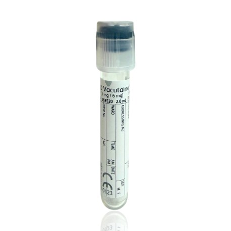 Probówka glukoza (NaF/EDTA) BD Vacutainer 2ml, 100szt./op.