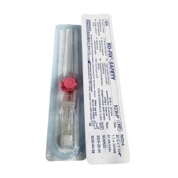 Wenflon, kaniula dożylna KD-FIX SAFETY 20G 1,1x32mm, różowy 1szt. 767214