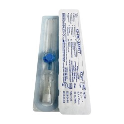 Wenflon, kaniula dożylna KD-FIX SAFETY 22G 0,9x25mm, niebieski 1szt. 767221