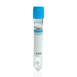 Probówka z cytrynianem sodu, plast., CDRICH 8,1ml 16x100mm (9NC 3,2%) 50szt/op