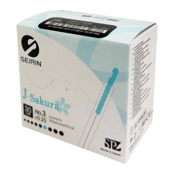 Igła do makijażu permanentnego Seirin Typ J No.3 (0,20)x30, 100szt./op.