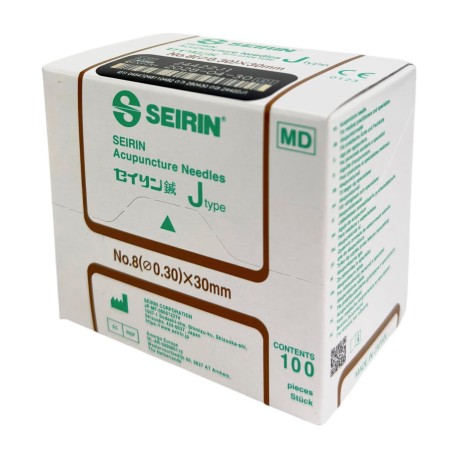 Igła do makijażu permanentnego Seirin Typ J No.8 (0,3)x30, 100szt./op.