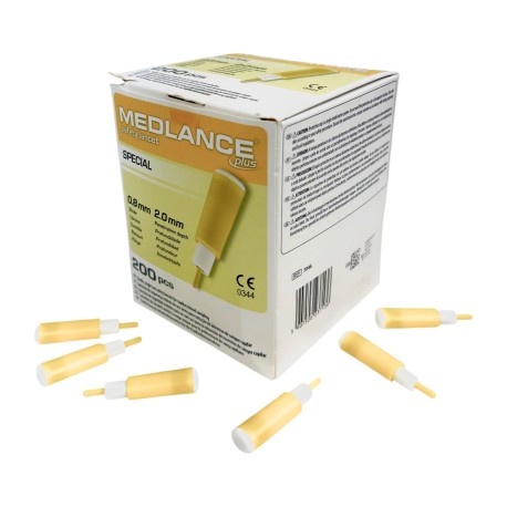 Nakłuwacz/Lanceta Medlance Plus Special 0,8x2mm 200szt/op