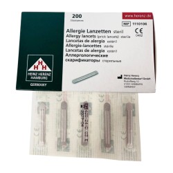 Lancety alergologiczne, jałowe indywidualnie pakowane, HEINZ HERENZ 200szt/op