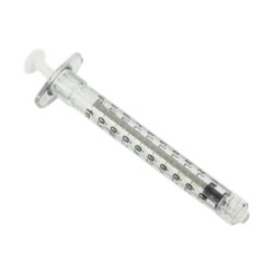 Strzykawka 3cz. luer lock BD 1ml, 100szt./op.