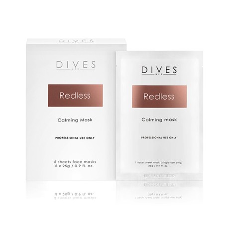 Dives Med Redless Mask wyciszająca maska w płacie, 1x25g