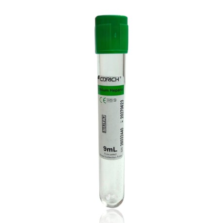 Probówka z Heparyną Litową, plast., CDR 9ml 16x100mm 50szt/op