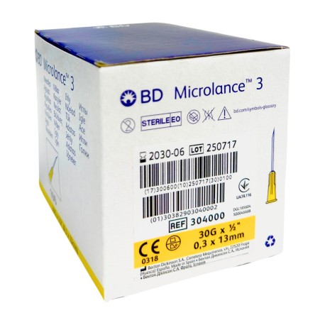 Igła iniekcyjna BD 30Gx13mm, opak.100szt