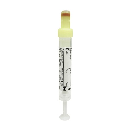 Probówka S-Monovette 2,7ml z Fluoride/EDTA, do badania poziomu cukru, 50szt./op.