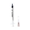 Strzykawka 3cz. tuberkulinowa dicoTUBER 1ml U20 z igłą nakładaną (0,45x13mm), 100szt./op.