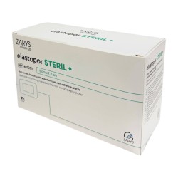 Elastopor Steril - opatrunek włókninowy z wkładem chłonnym, jałowy, 5cm x 7,2cm, 100szt/op