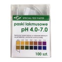 Paski, wskaźniki do badania PH pochwy (4.0-7.0), 100szt./op.