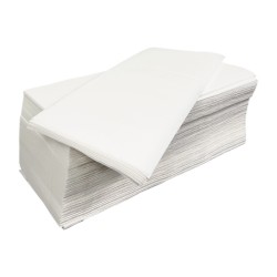 Ręcznik ZZ celulozowy QUALITA (24x11x10cm) 2W, Biały, 3200szt./karton.