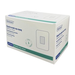 Opatrunek włókninowy na ranę z wkładem chłonnym Steriwund (10x6cm), sterylny, 50szt./op.