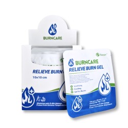 Opatrunek hydrożelowy na oparzenia Burncare 10x10cm, sterylny, 1szt.
