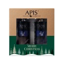 Apis GOOD LIFE, Świąteczny zestaw: nawilżający żel do mycia ciała 300ml + balsam 300ml