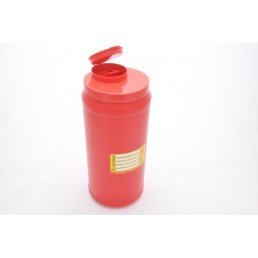 Pojemnik na odpady medyczne Sanmed 3,5L (wysoki) - Czerwony, 1szt.