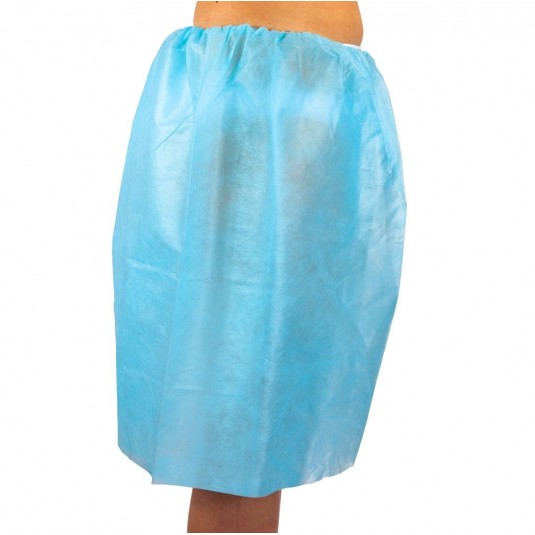 Spódniczka ginekologiczna niebieska 10szt./op.