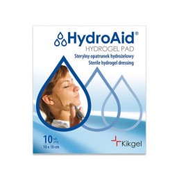 HydroAid® Sterylny opatrunek żelowy (10x10cm), 1szt.