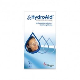 HydroAid® Sterylny opatrunek żelowy (7x14cm) - maska na oczy, 1szt.