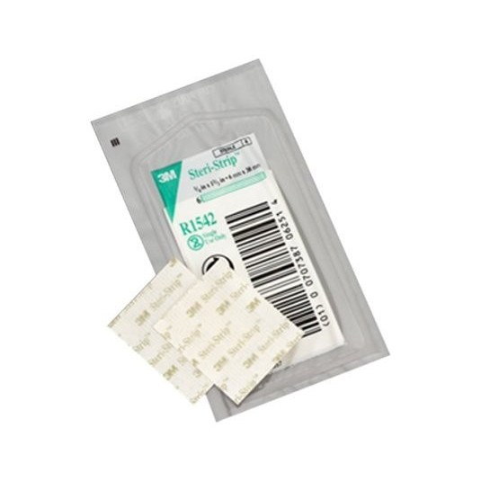 Plaster 3M Steri Strip (6x38mm) zielony, 6szt./1blister