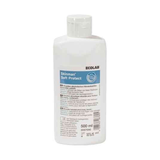 SKINMAN SOFT PROTECT 500ml, płyn do dezynfekcji rąk