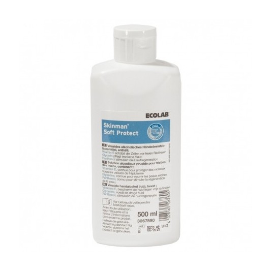 SKINMAN soft protect 500ml - płyn do dezenfekcji rąk