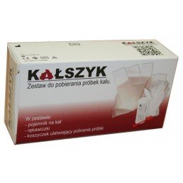 Kałszyk - zestaw do pobierania próbek kału do analizy, 1szt.