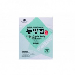 Igły do akupunktury Dongbang ze stalowym uchwytem i prowadnicą, 100szt./op.
