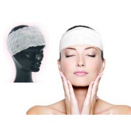 Opaska na włosy PP biała, 1szt.