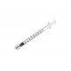 Strzykawka 3cz. LDS, luer lock Biomedico 1ml, 100szt./op.