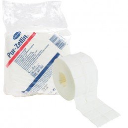 hartmann-bezpylowe-sterylne-waciki-celulozowe-pur-zellin-4x5cmx500szt-w-rolce-1opak