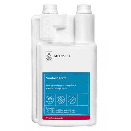 Viruton® Forte 1L, koncentrat do mycia i dezynfekcji narzędzi chirurgicznych