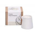Świeca do masażu w kartonie (kropla zapomnienia-marcepan, biała czekolada), 250g