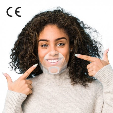 Przyłbica mini, osłonka na nos i usta ”MOUTH SHIELD” 1szt