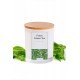 Świeca z wosku sojowego w szkle-(Fresh Green Tea), 300ml