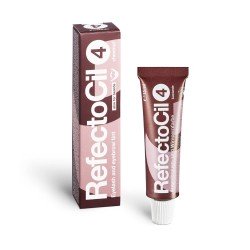 RefectoCil - henna żelowa do rzęs i brwi 15ml, KASZTAN nr 4