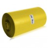 Worki na odpady żółte, grube LDPE, 60L, 50szt/rol