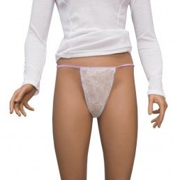 Stringi damskie PP białe, 1szt.