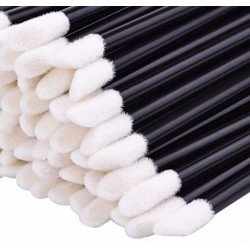 Aplikaroty welurowe do przedłużania rzęs, 50szt/opak