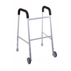 Balkonik składany 2 kółka stałe + 2 nasadki - 1kpl