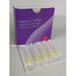 Igła iniekcyjna Mesorelle Extra Thin Wall 30G (0.30x12mm), 10szt./blister