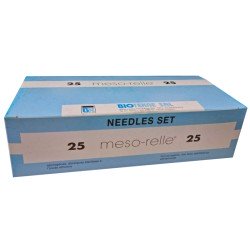 Kaniula dermatologiczna Mesorelle 22Gx50mm (0,7x50) + igła pilot 21Gx25mm (0,8x25) M0000G50