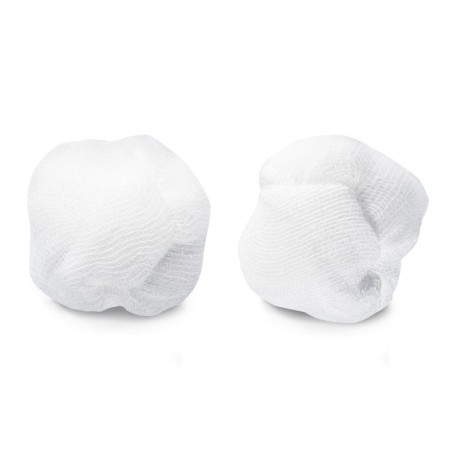 Tupfery z gazy, jałowe kule 20x20cm, 17N, a`3szt - opak