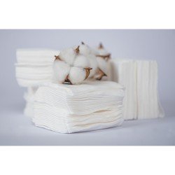 Ściereczki, chusteczki w włókien bawełnianych, 16,5x18cm, 150g, +/-100szt/op